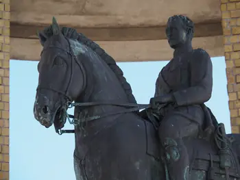 Koning Albert I-monument in Nieuwpoort (België)